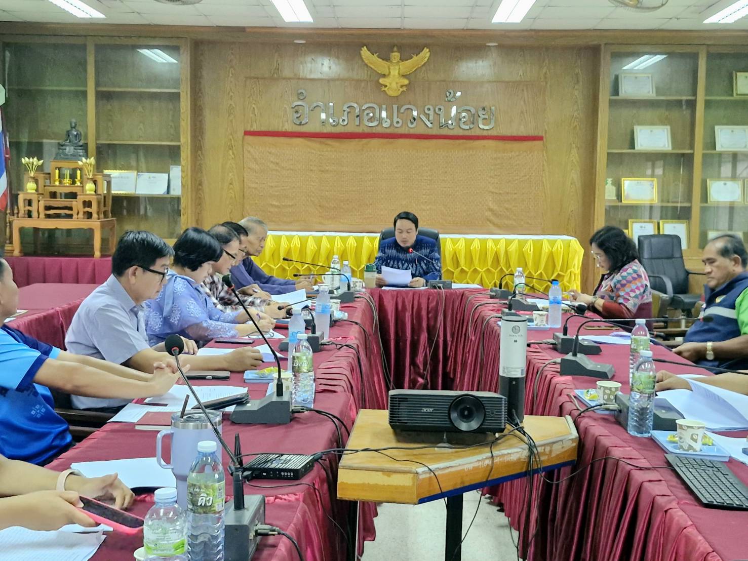 📣 พช.แวงน้อย : ร่วมประชุมคณะกรรมการพิจารณาคำขวัญอำเภอแวงน้อย