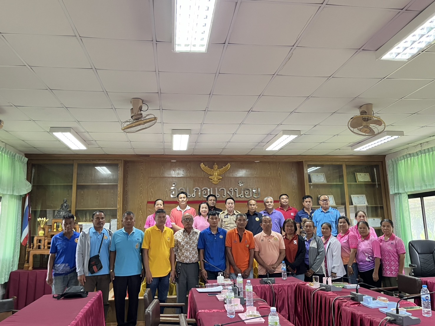 📌พช.แวงน้อย : ประชุมกองทุนหมู่บ้านและชุมชนเมืองแห่งชาติอำเภอแวงน้อย