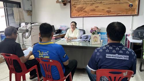 พช.แวงน้อย ประชุมเจ้าหน้าที่พัฒนาชุมชน ประจำเดือน ตุลาคม 2569